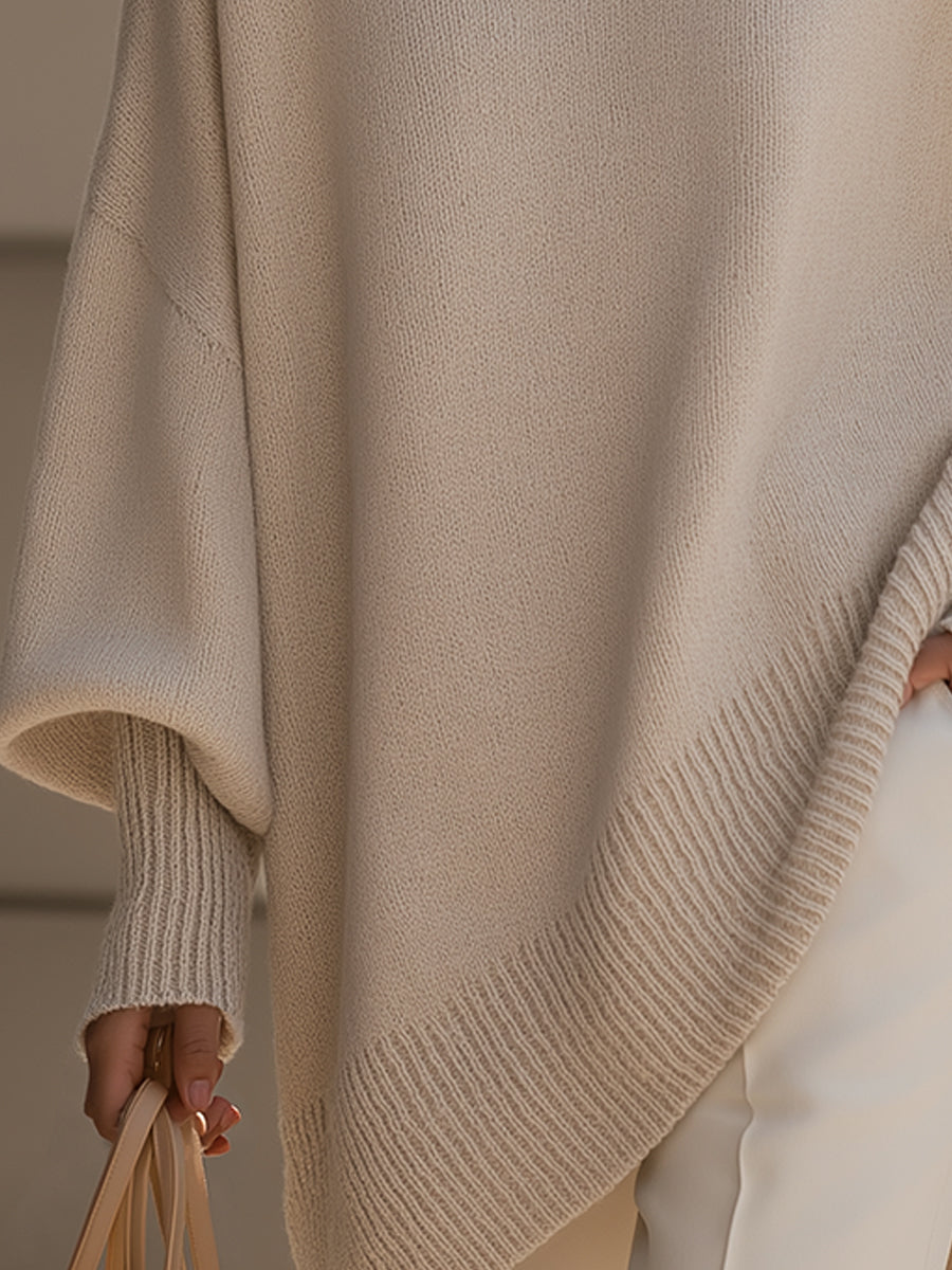 MELISSA | EFFORTLESS ELEGANT OVERSIZED PONCHO
