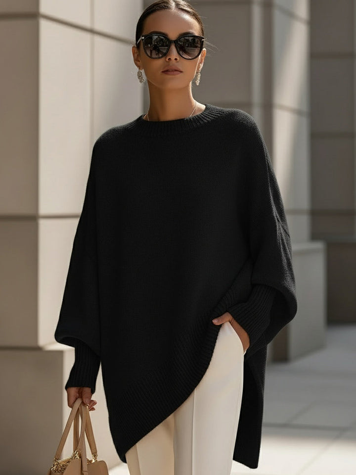 MELISSA | EFFORTLESS ELEGANT OVERSIZED PONCHO