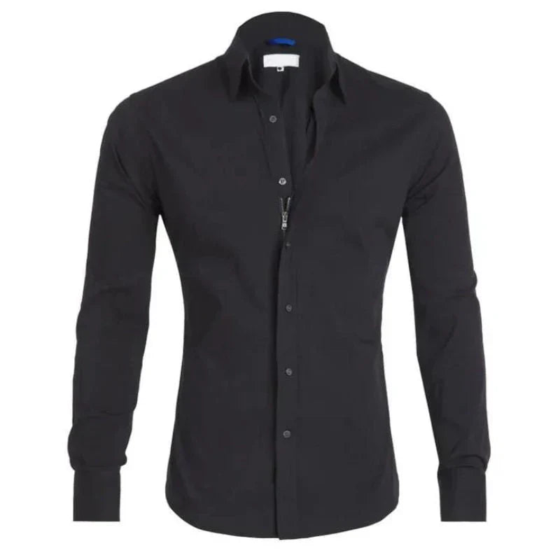 SEAN | STYLISH SHIRT W/ ZIP