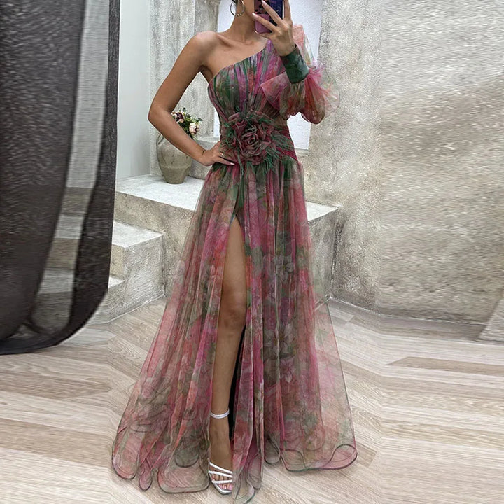 PHILENA | LONG COLOURFUL DRESS