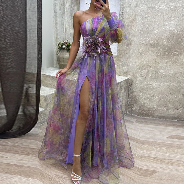 PHILENA | LONG COLOURFUL DRESS