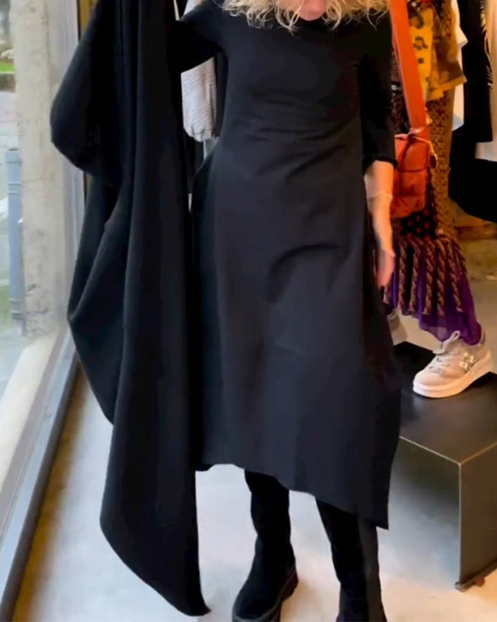 MORIAH | MIDI DRESS WITH POCKETS