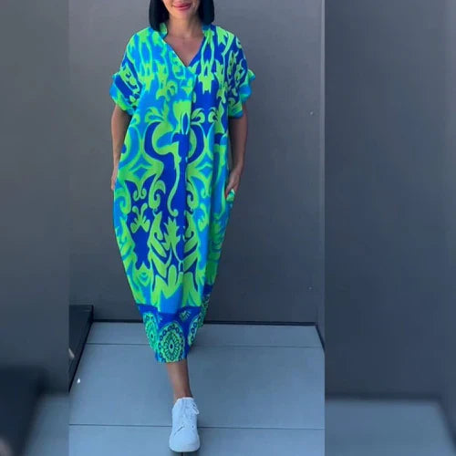 TESSA | ELEGANT FLORAL DRESS